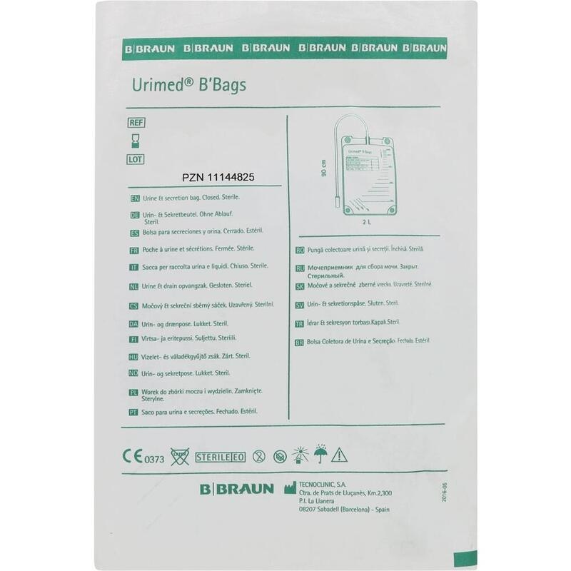 URINBEUTEL steril 2 l o.Ablauf