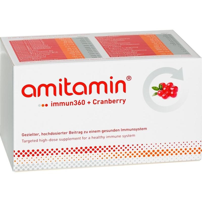 AMITAMIN immun360+Cranberry Kapseln