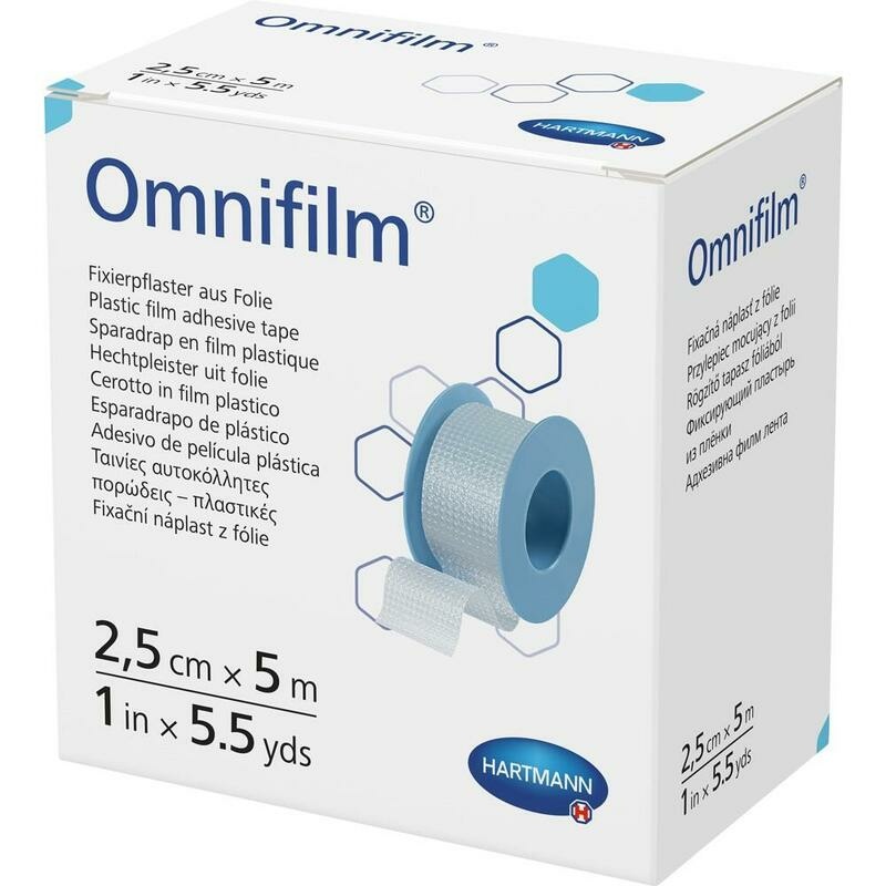 OMNIFILM Fixierpflaster Folie 2,5 cmx5 m