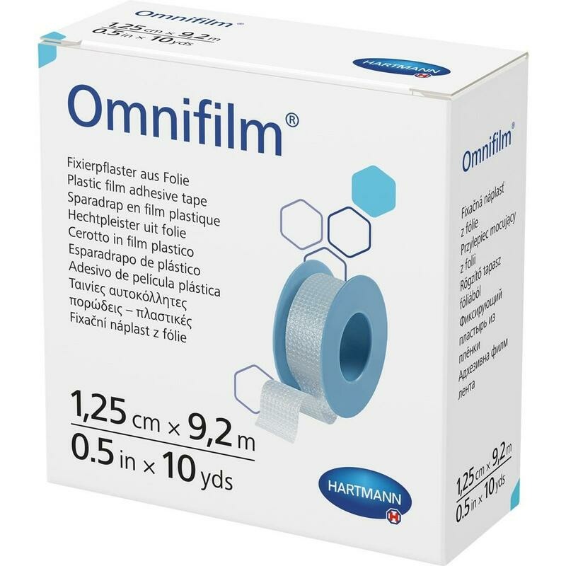 OMNIFILM Fixierpflaster Folie 1,25 cmx9,2 m