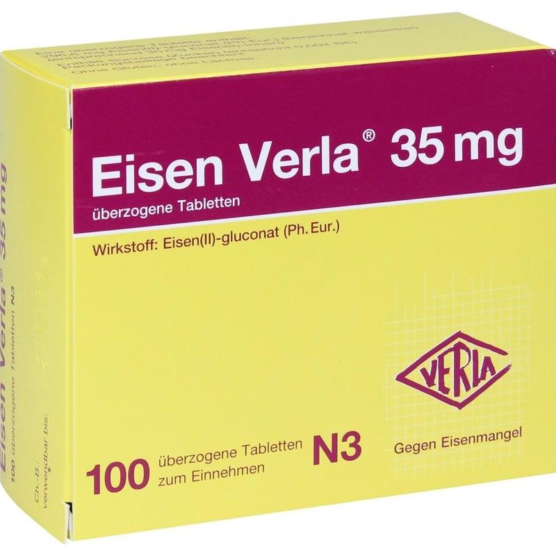 EISEN VERLA 35 mg überzogene Tabletten