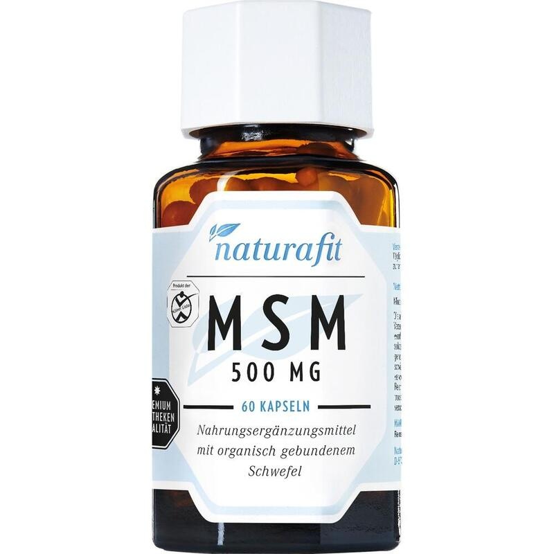 NATURAFIT MSM 500 mg Kapseln
