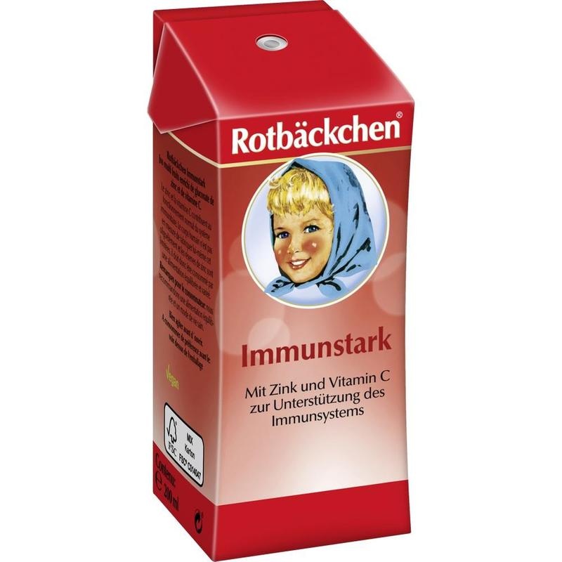 RABENHORST Rotbäckchen Immunstark Saft Tetra