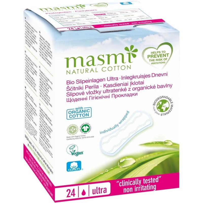 BIO SLIPEINLAGEN ultra 100% Bio-Baumwolle MASMI