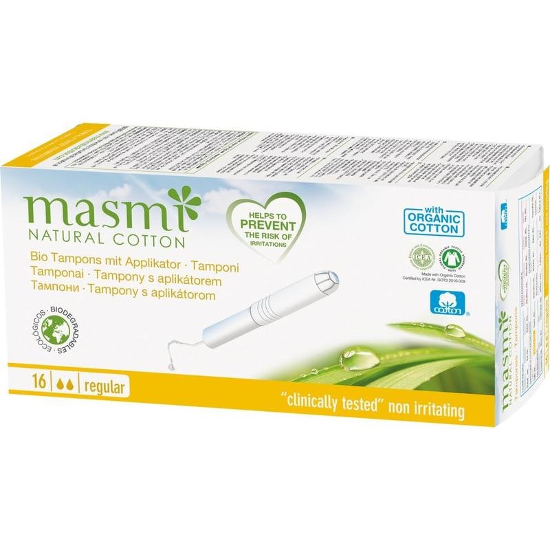 BIO TAMPONS Classic m.Applik.100% Bio-Baumw.MASMI