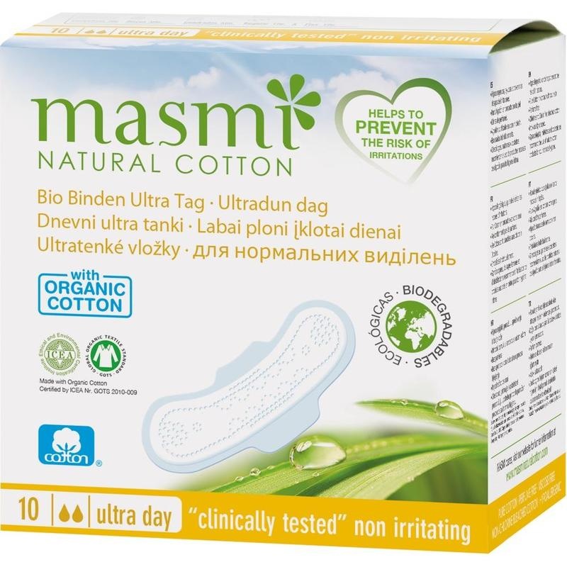 BIO BINDEN ultra Tag 100% Bio-Baumwolle MASMI
