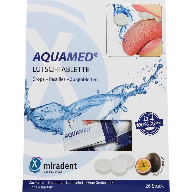 MIRADENT Aquamed Mundtrockenheit Lutschtabletten
