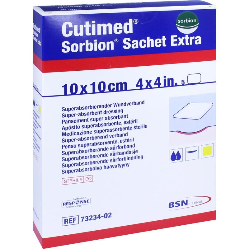 CUTIMED Sorbion Sachet Extra Wundaufl.10x10 cm