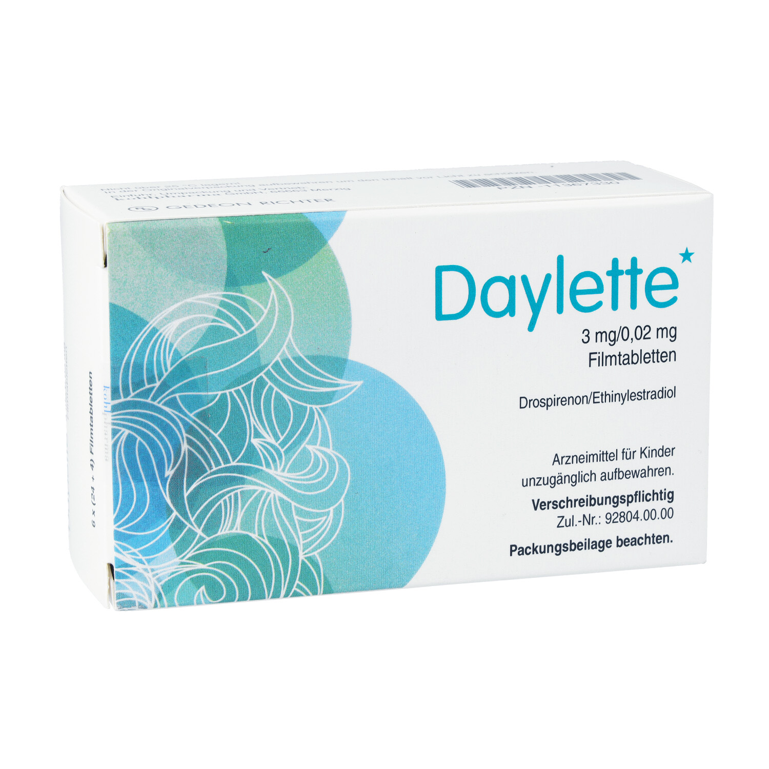 DAYLETTE 0,02 mg/3 mg Filmtabletten
