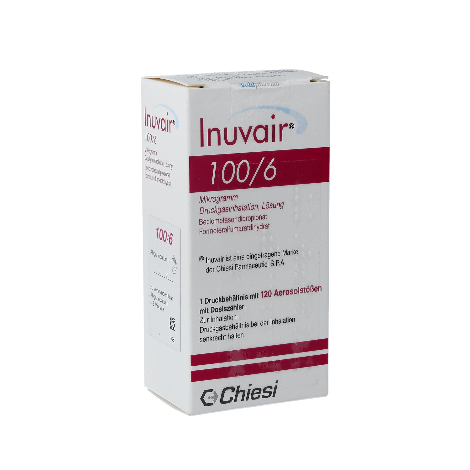 INUVAIR 100/6 μg 120 Hub Druckgasinhalat