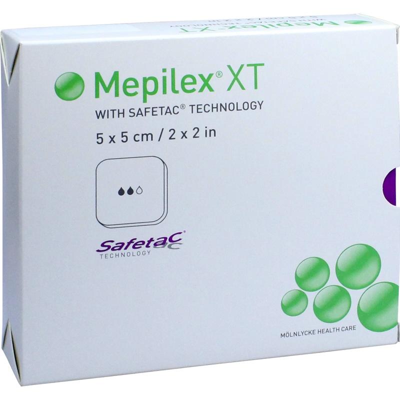 MEPILEX XT 5x5 cm Schaumverband