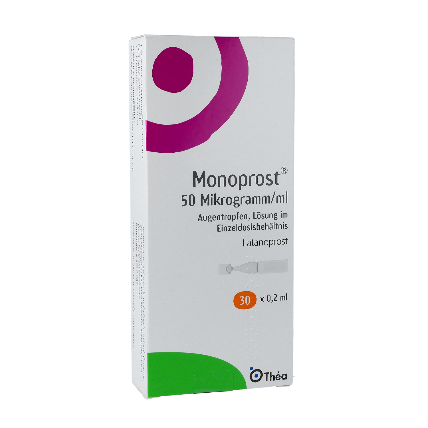 MONOPROST 50 Mikrogramm/ml Augentr.in Einzeldosen