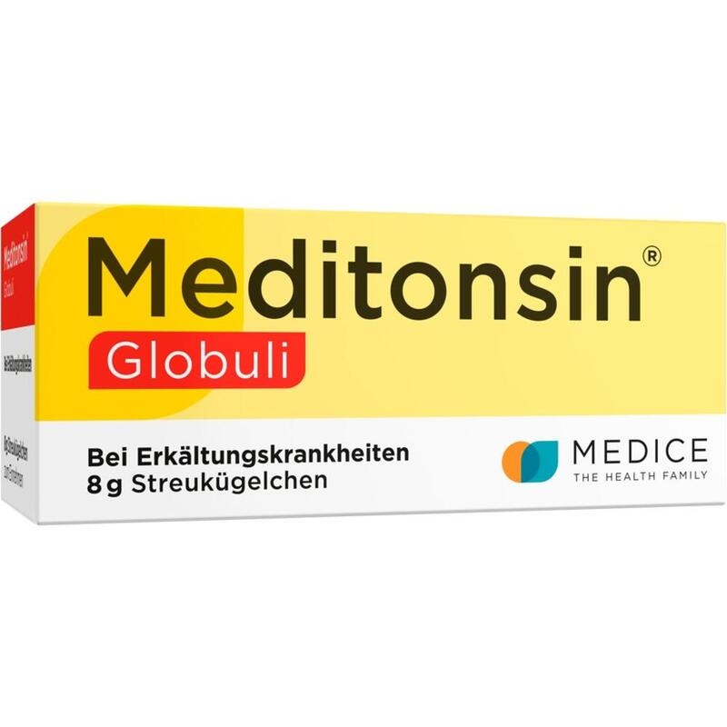 Meditonsin Globuli – Bei ersten Anzeichen einer Erkältung, ohne Alkohol