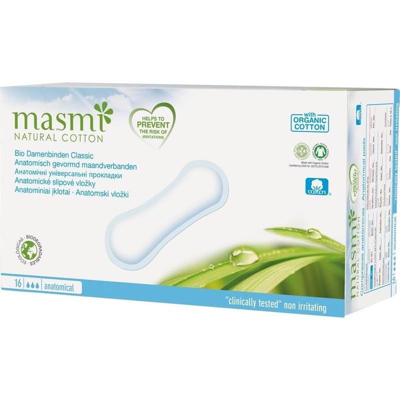 BIO DAMENBINDEN Classic 100% Bio-Baumwolle MASMI