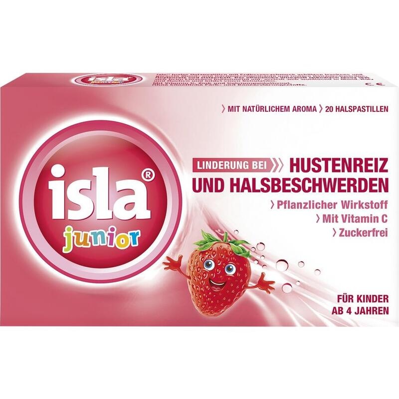isla junior Halspastillen – Bei Kinderhalsschmerzen (ab 4 Jahren)