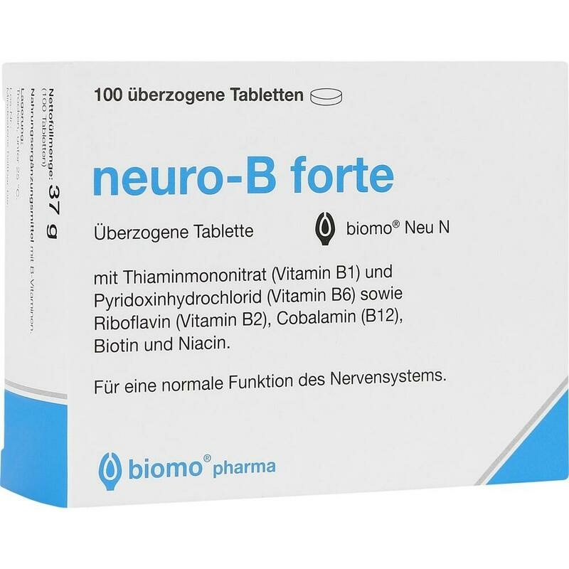 NEURO-B forte biomo Neu überzogene Tabletten