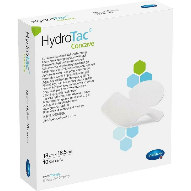 HYDROTAC concave Schaumverband 18x18,5 cm