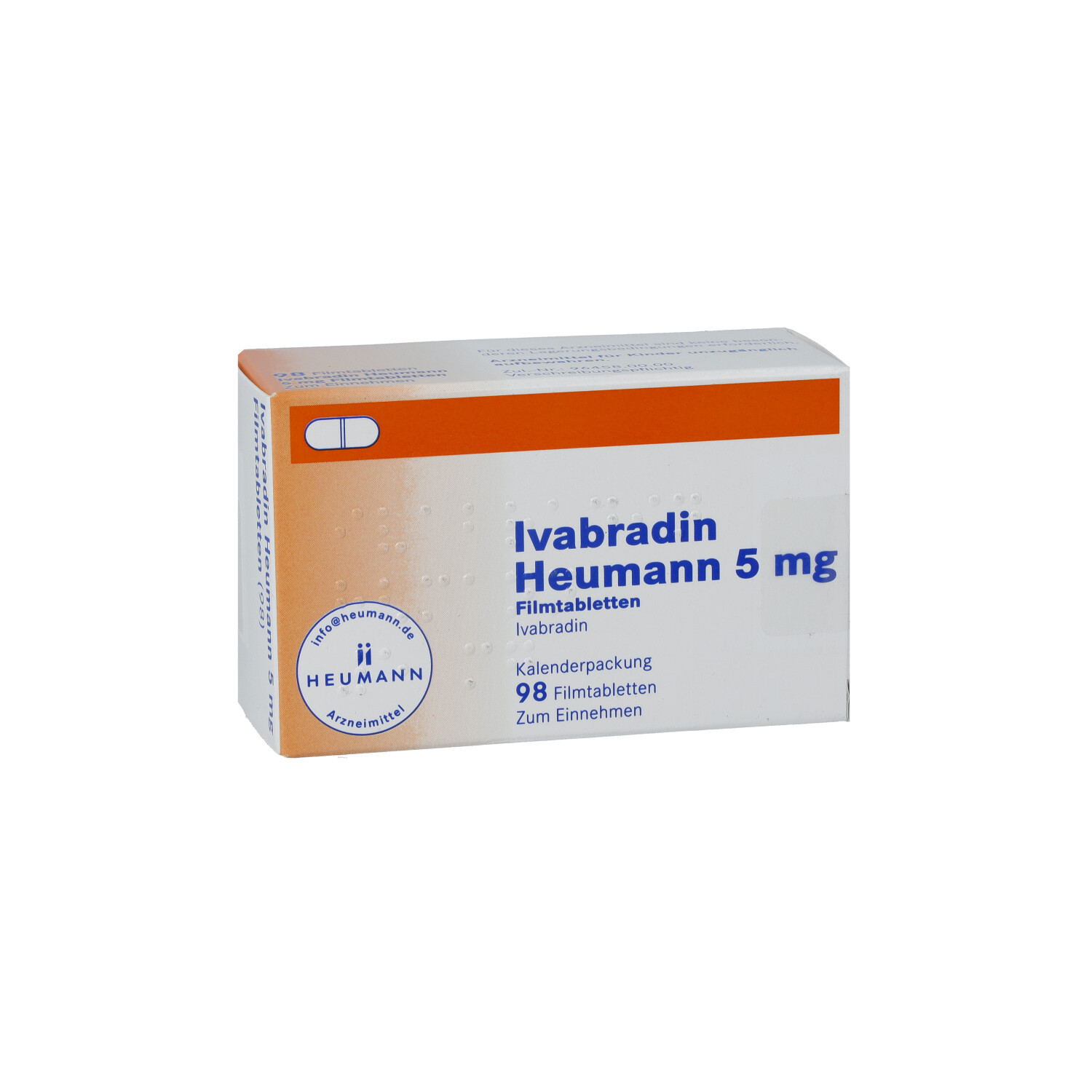 IVABRADIN Heumann 5 mg Filmtabletten