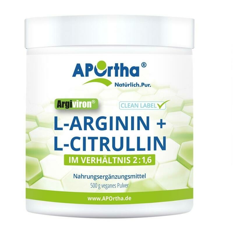 APORTHA L-Arginin+L-Citrullin Pulver