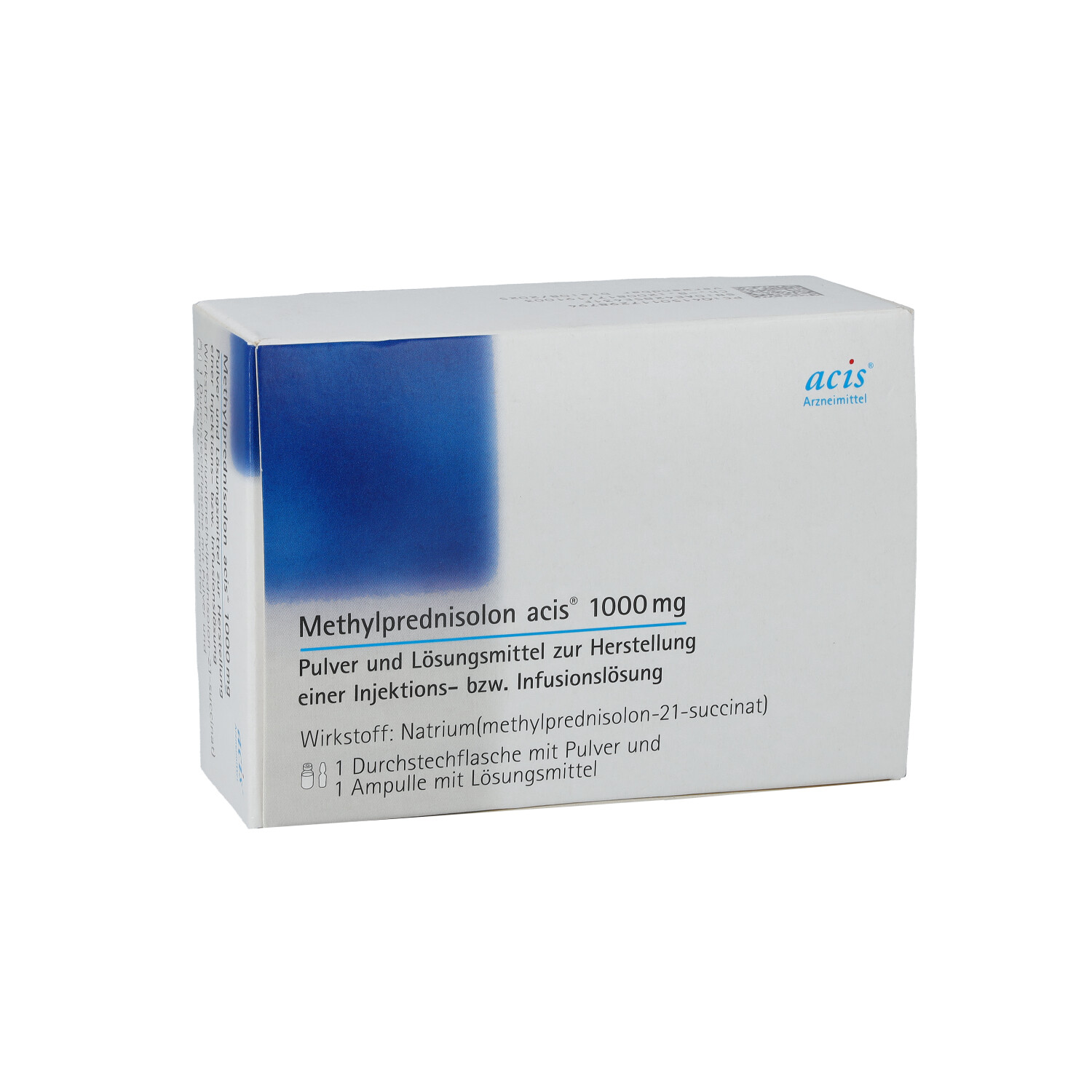 METHYLPREDNISOLON acis 1000 mg P.u.LM H.Inj/Inf.L.