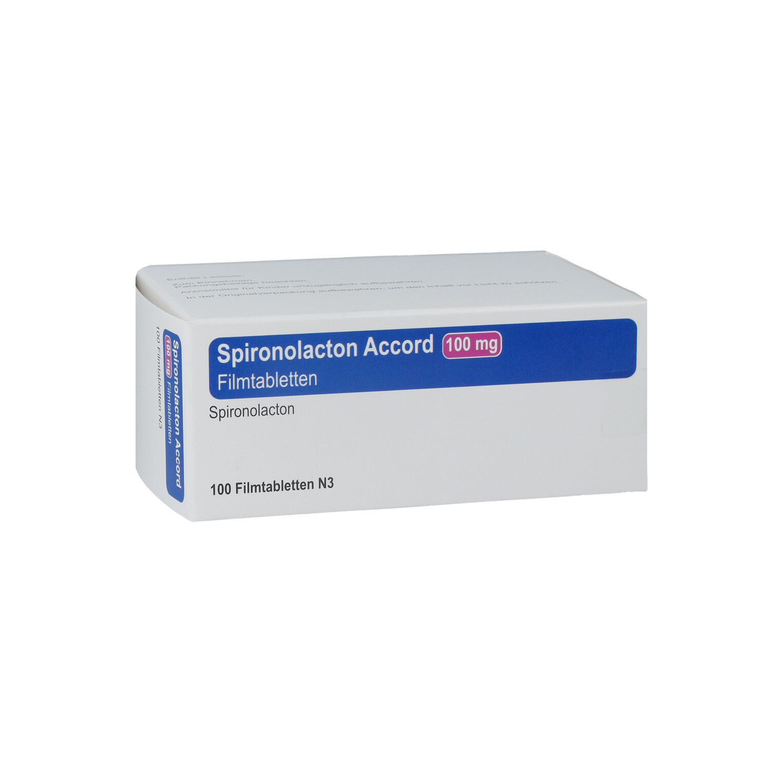 SPIRONOLACTON Accord 100 mg Filmtabletten