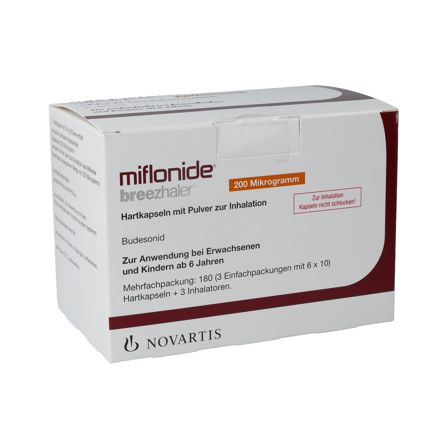 MIFLONIDE Breezhaler 200 μg Hartkps.m.Plv.z.Inhal.