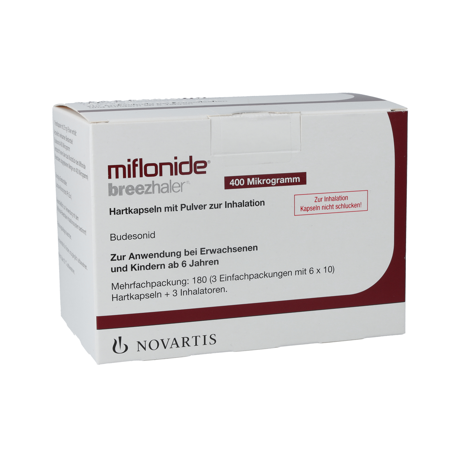 MIFLONIDE Breezhaler 400 μg Hartkps.m.Plv.z.Inhal.