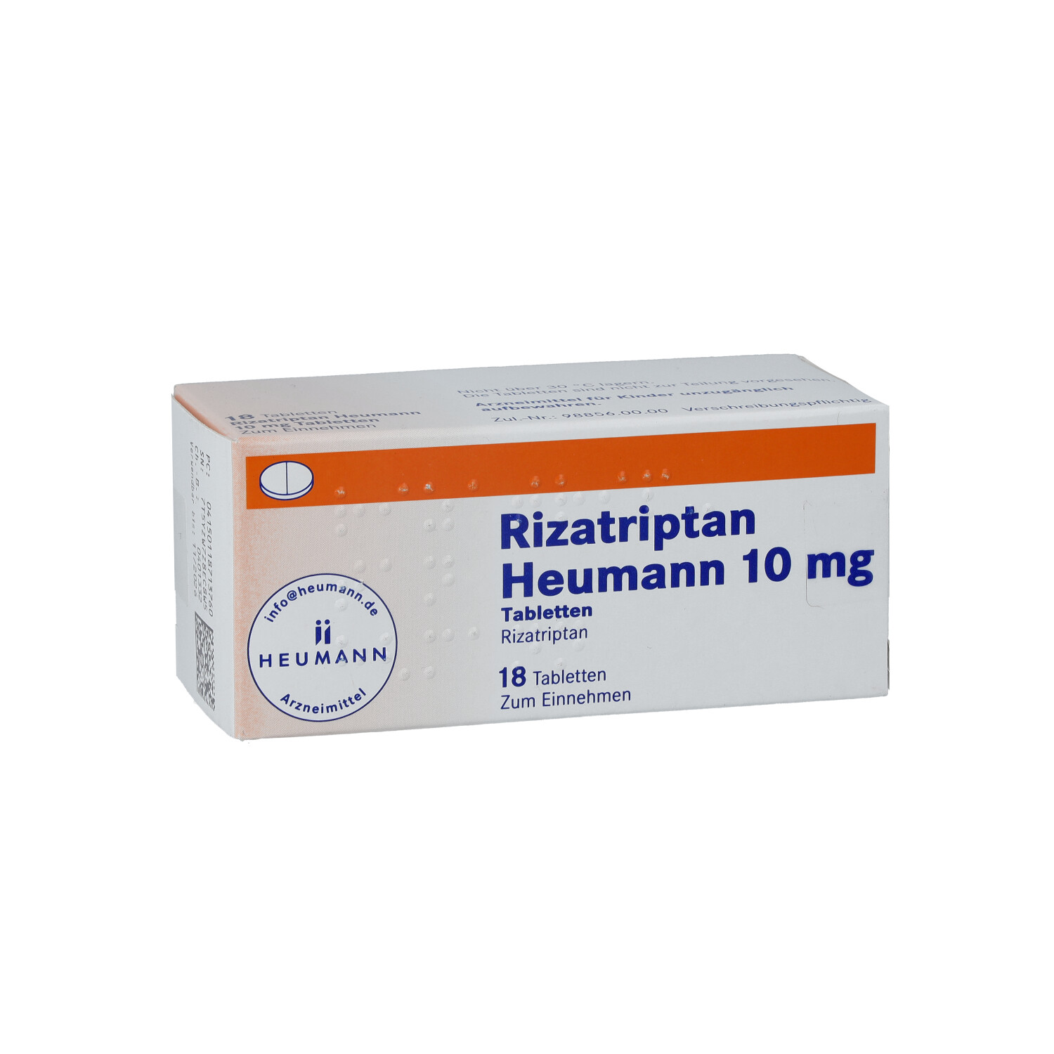 RIZATRIPTAN Heumann 10 mg Tabletten