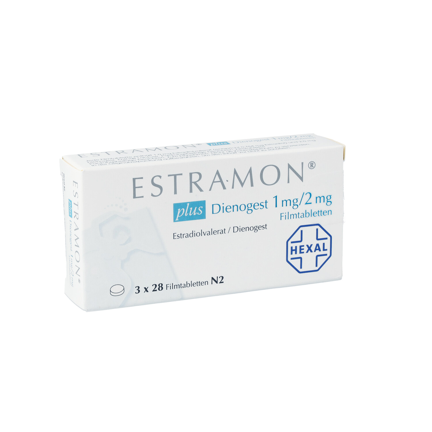 ESTRAMON plus Dienogest 1 mg/2 mg Filmtabletten