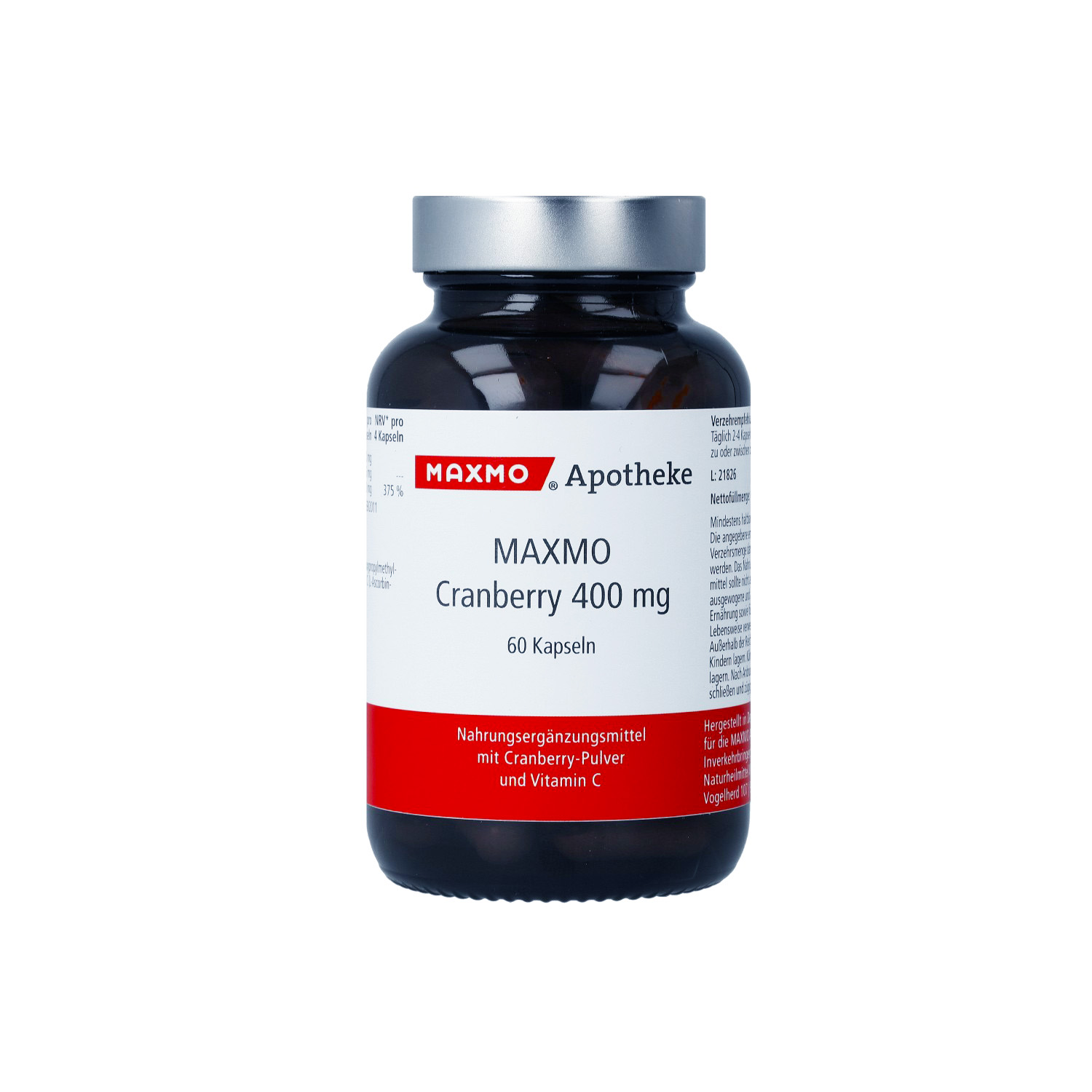 MAXMO Cranberry 400 Kapseln