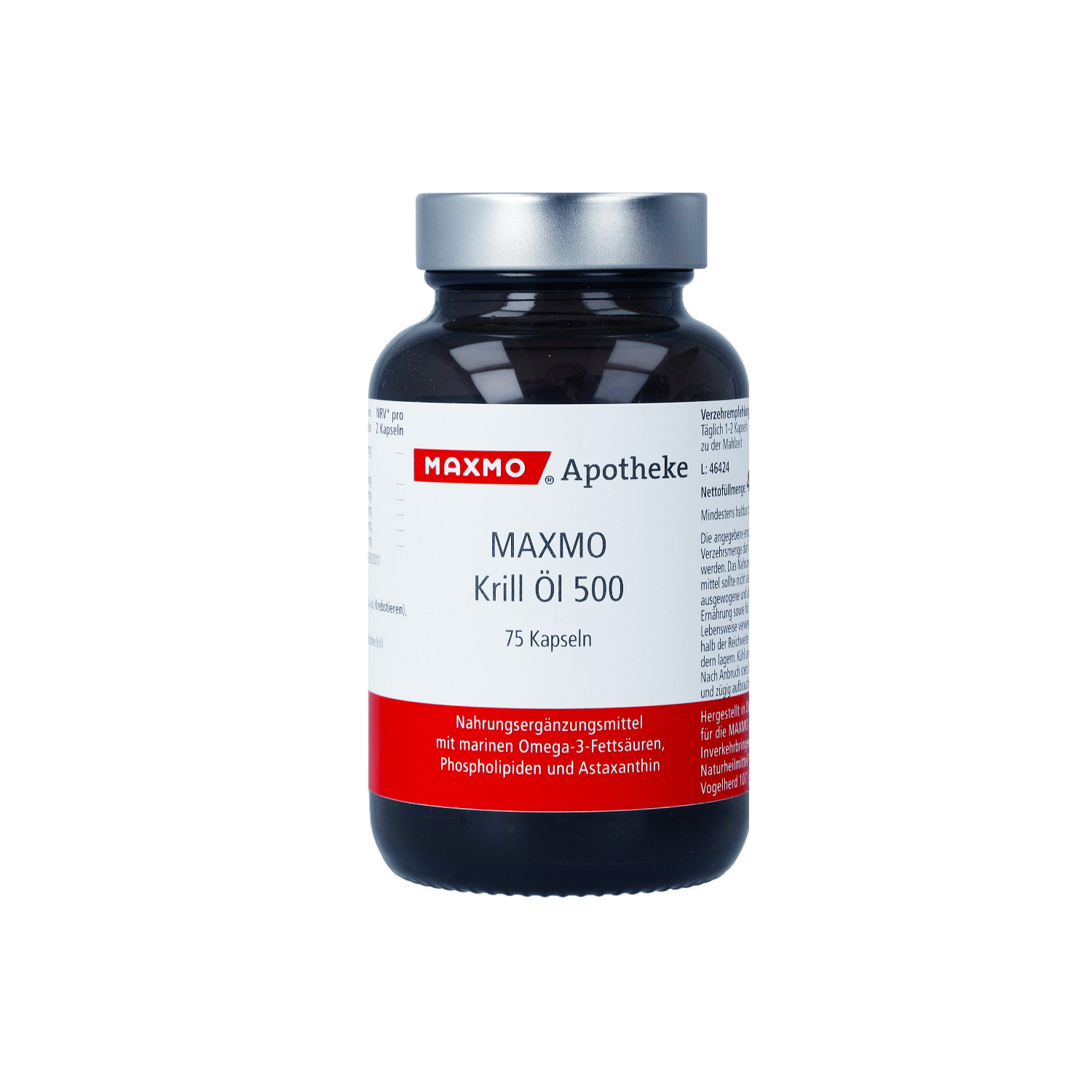 MAXMO Krill Öl 500 Kapseln