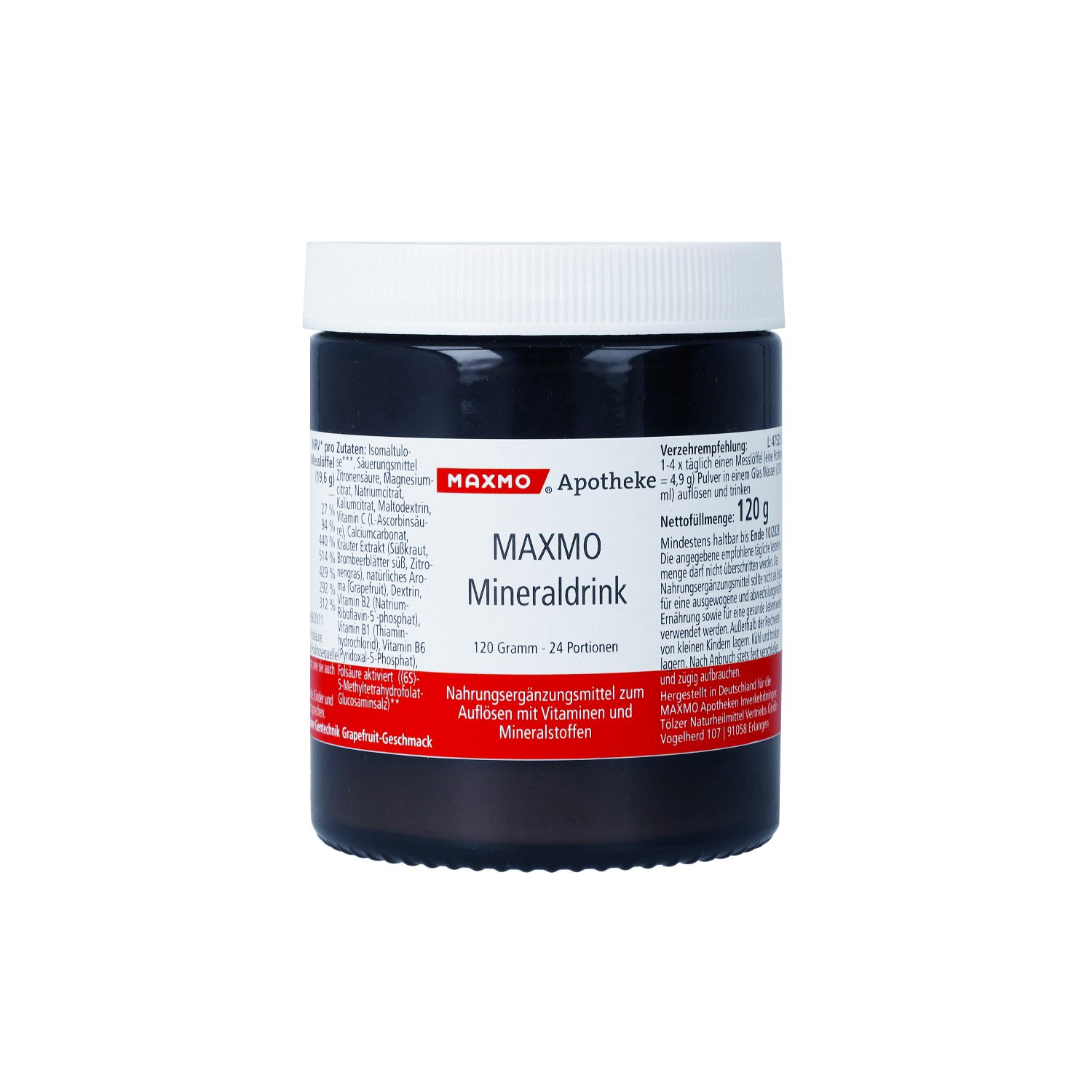 MAXMO Mineraldrink Pulver