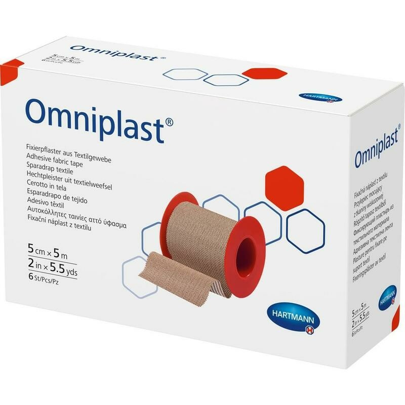 OMNIPLAST Fixierpflaster Textilgew.5 cmx5 m