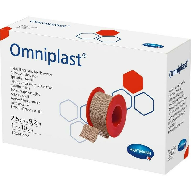OMNIPLAST Fixierpflaster Textilgew.2,5 cmx9,2 m