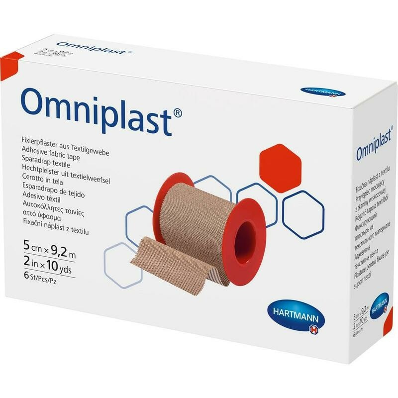OMNIPLAST Fixierpflaster Textilgew.5 cmx9,2 m