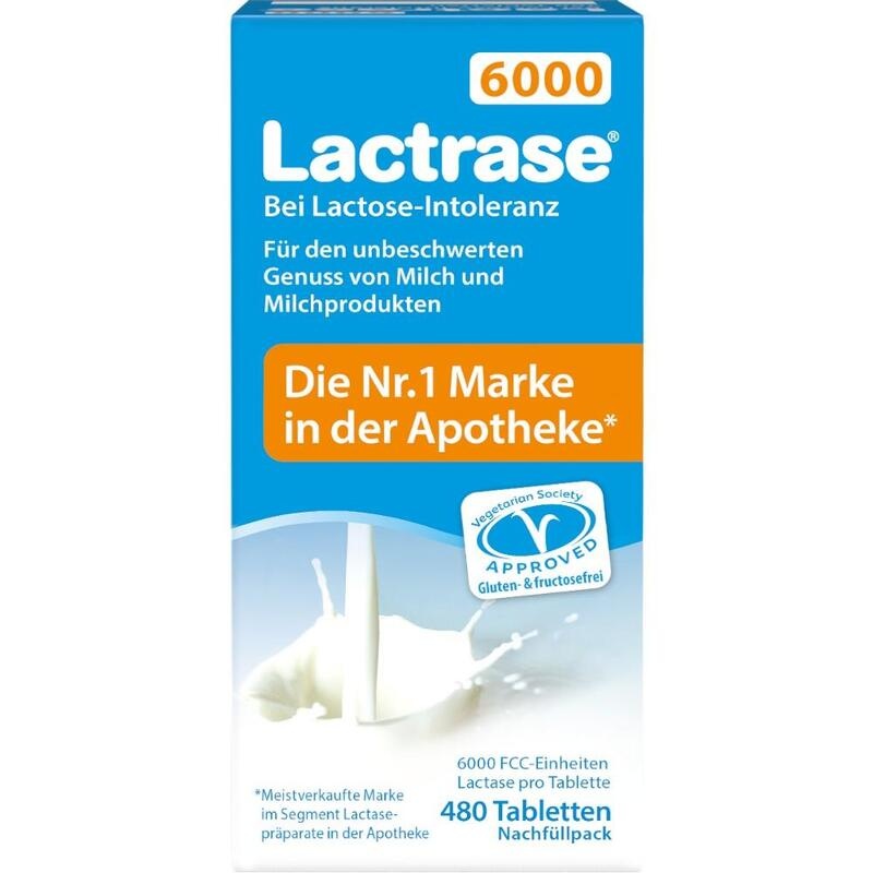 LACTRASE 6.000 FCC Tbl.Klickspender-Nachfüllpack