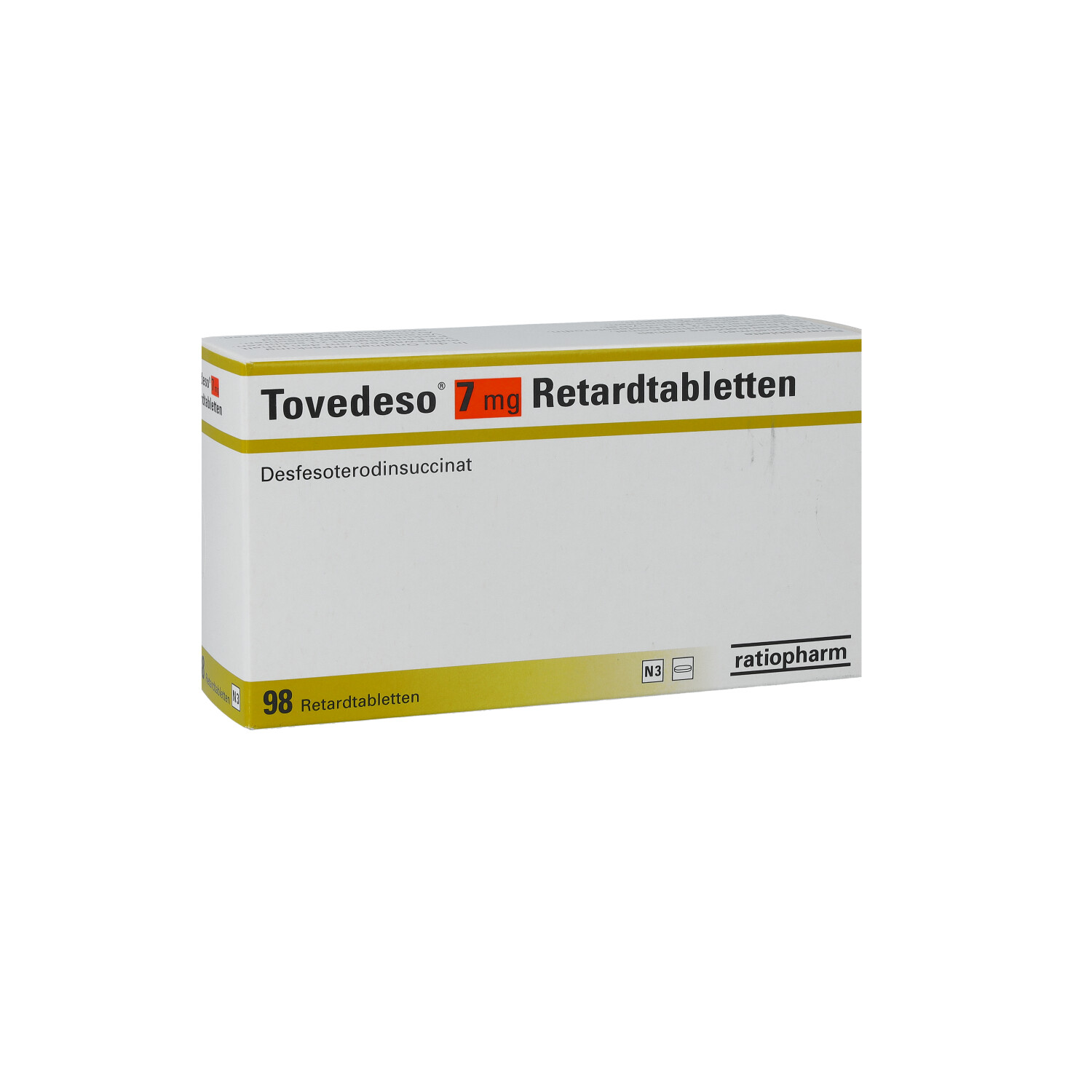 TOVEDESO 7 mg Retardtabletten