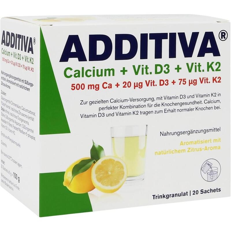 ADDITIVA Calcium+D3+K2 Granulat