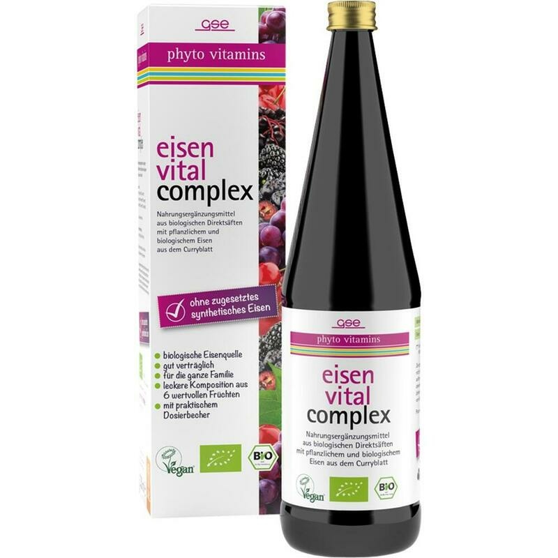 GSE Eisen Vital Complex Bio Flüssigkeit z.Einn.