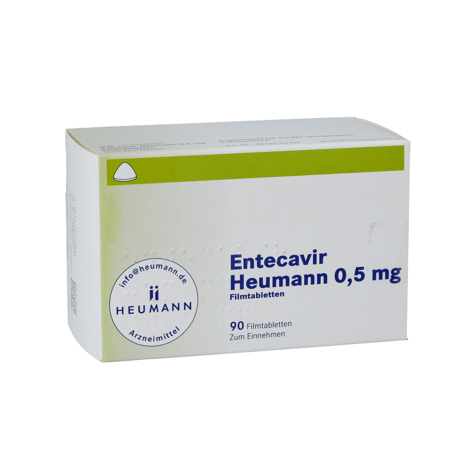 ENTECAVIR Heumann 0,5 mg Filmtabletten