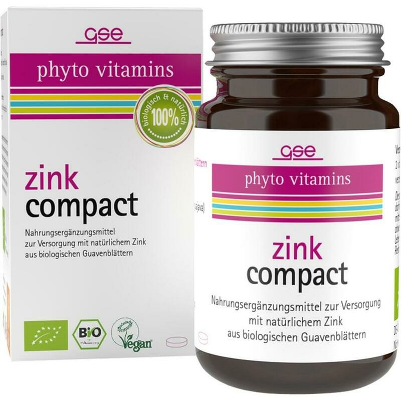 GSE Zink Compact Bio Tabletten