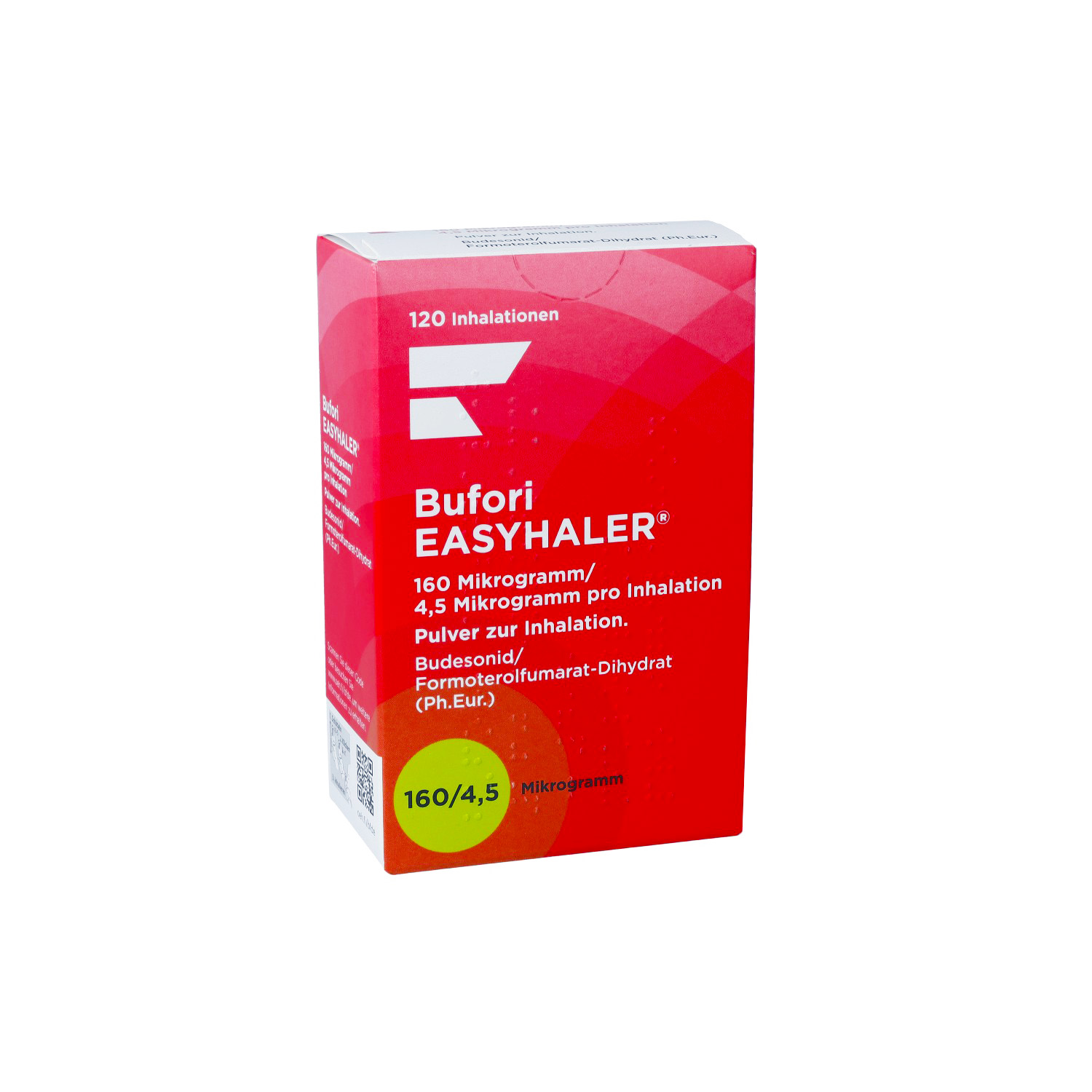 BUFORI Easyhaler 160/4,5 μg/Dosis 120 ED