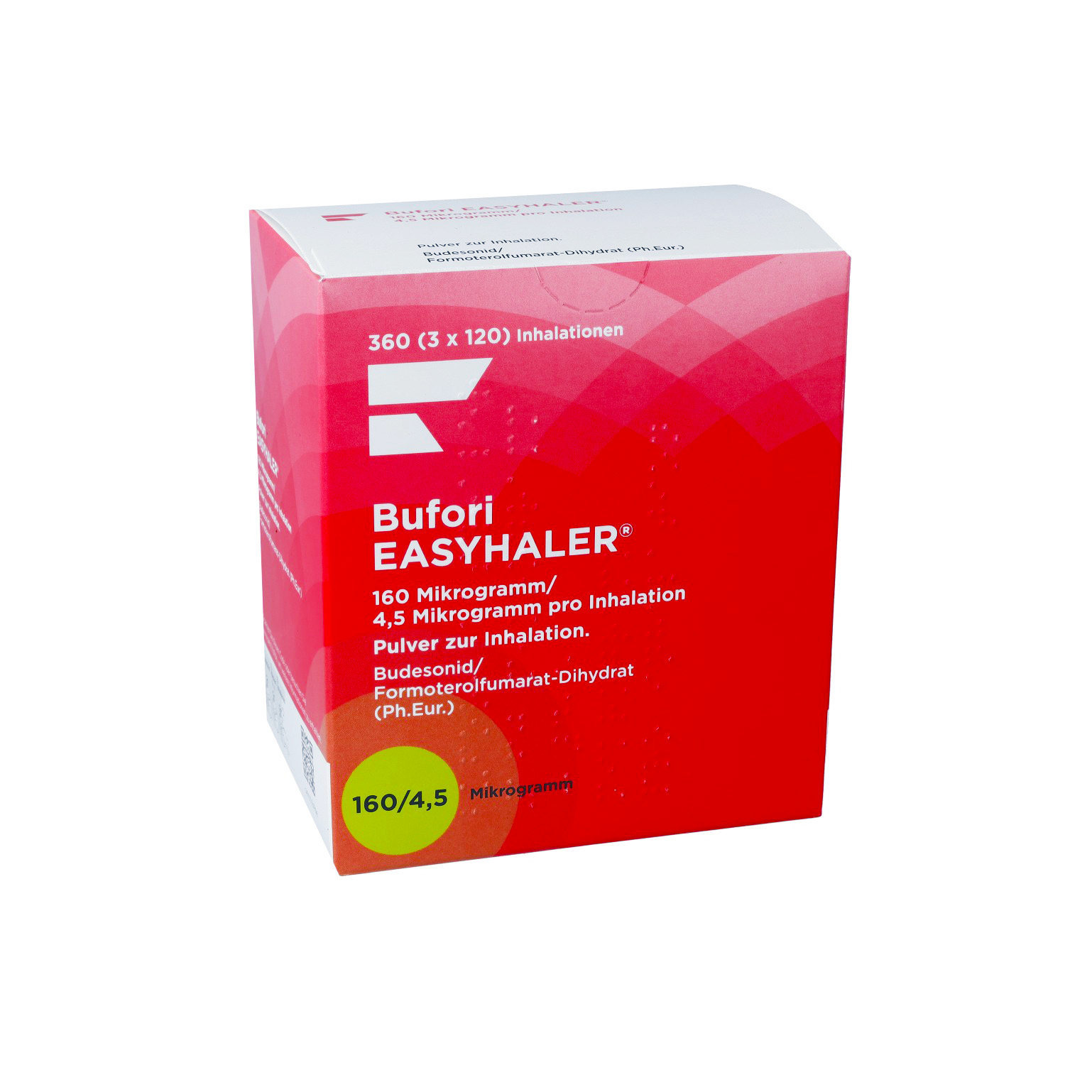 BUFORI Easyhaler 160/4,5 μg/Dosis 3x120 ED