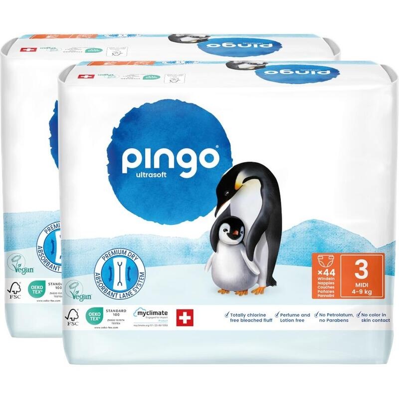 BIO WINDELN midi Jumbo 4-9 kg Pinguin PINGO SWISS