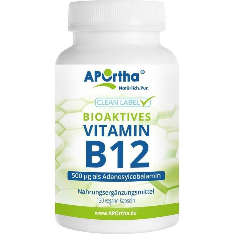 APORTHA nat.Vit.B12 500 μg aus Adenosylcoba Kaps.