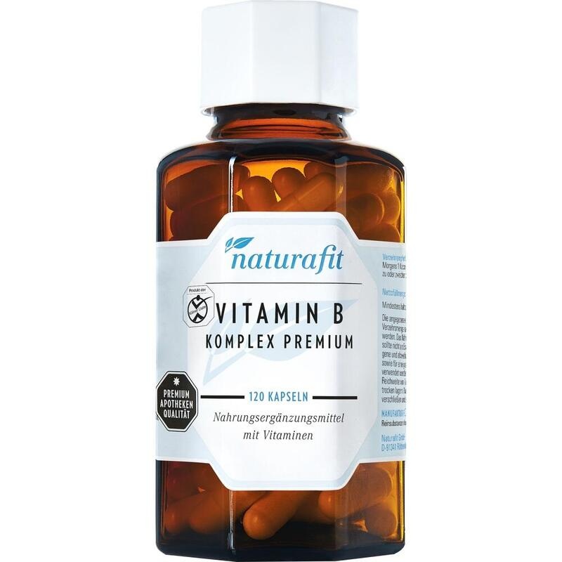 NATURAFIT Vitamin B Komplex Premium Kapseln