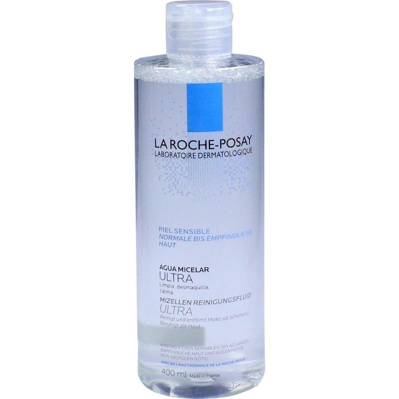La Roche-Posay Mizellen Reinigungsfluid Ultra für empfindliche Haut (400 ml, Make-up Entferner)