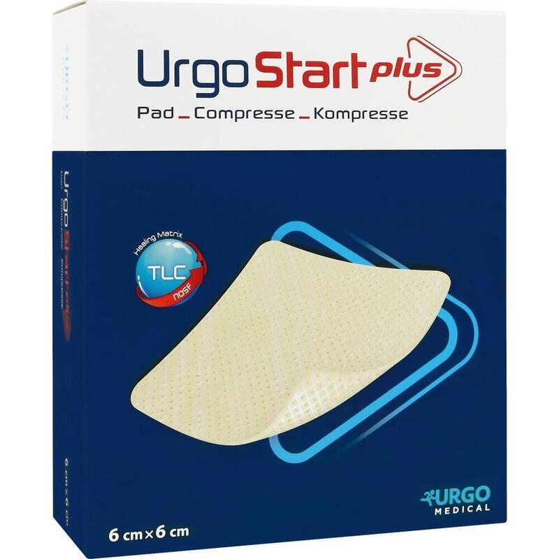 URGOSTART Plus Kompresse 6x6 cm