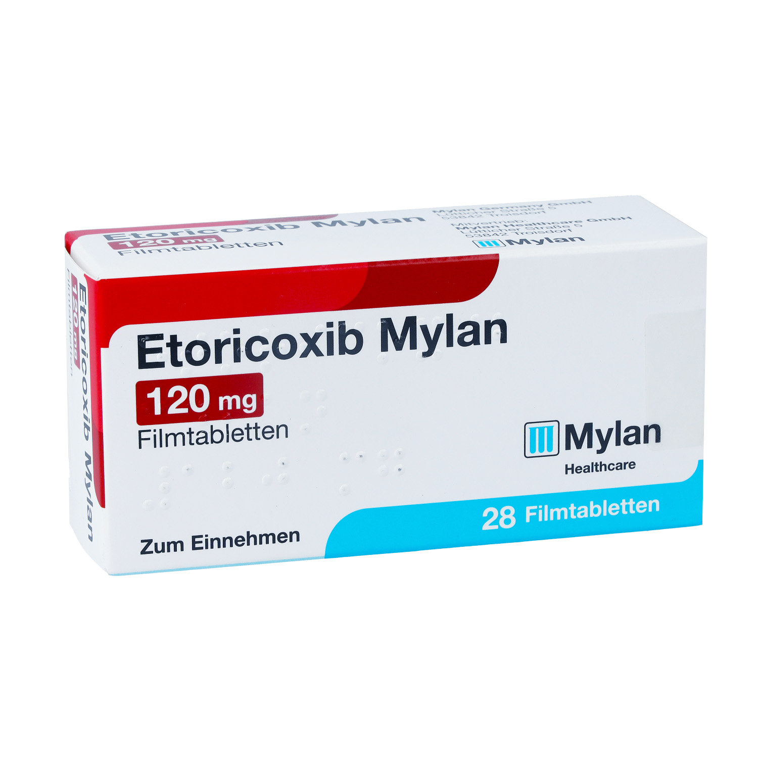 ETORICOXIB Mylan 120 mg Filmtabletten