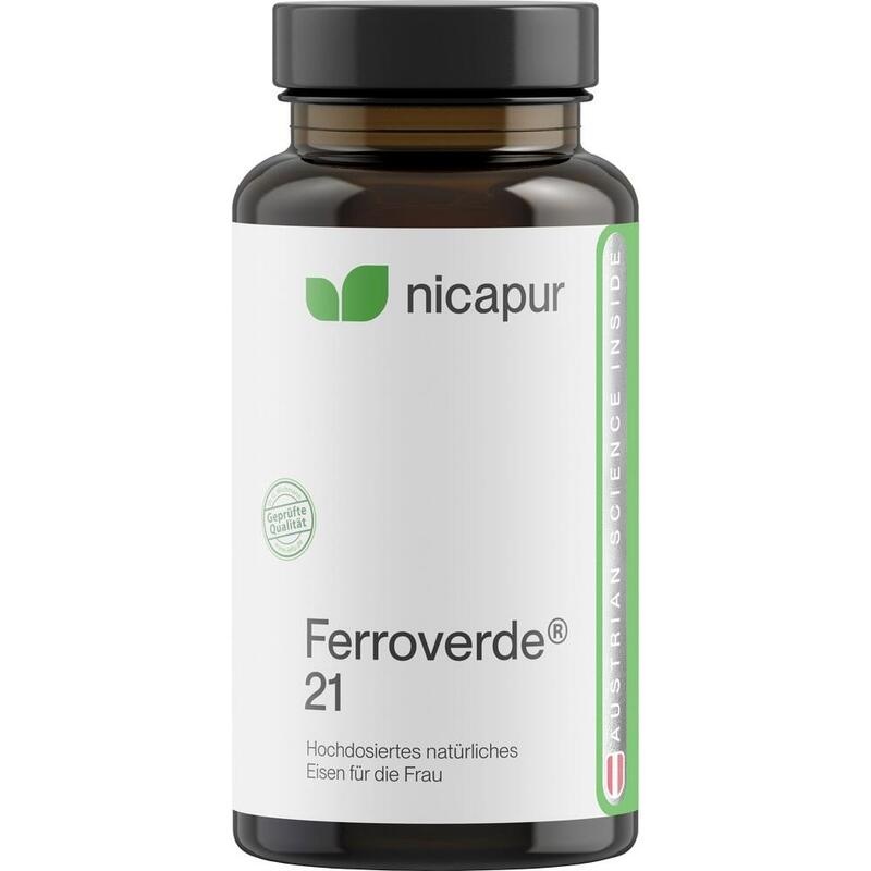 NICAPUR Ferroverde 21 Kapseln
